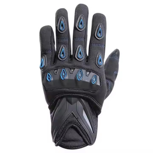 Guantes mecánicos de nailon de cuero sintético XL cómodos guantes de seguridad antideslizantes impermeables a prueba de fuego anticortes - Product Image 2