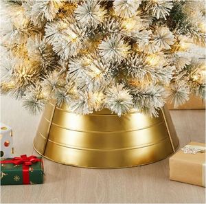 Modern Best Design Metal <b>Tree</b> Collar Gold Christmas Decoration <b>Tree</b> <b>Stand</b> Classy Inspired Decor for Home New Year Xmas Party - Product Image 2