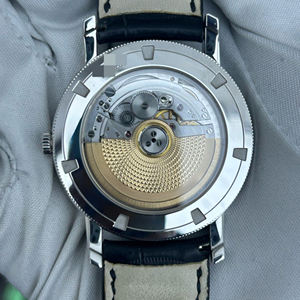 Classic VC 87172 Stainless Steel Case Crocodile <b>Leather</b> Strap Small Second Disc Date Display Luxury Men's Business Watch - Product Image 6