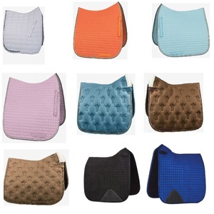 Almohadillas de sillín de doma inglesa de alta calidad para caballos forradas de tela al mejor precio - Product Image 6