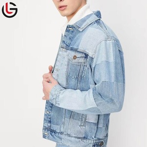 แจ็กเก็ตผ้ายีนส์สำหรับผู้ชายเสื้อแจ็กเก็ตผ้ายีนส์แบบเรียบง่ายสำหรับใส่กลางแจ้ง - Product Image 2