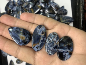 Pietersite Piedra preciosa natural Cabujón AAA Grado Piedra preciosa suelta de alta calidad para la fabricación de joyas Cambio de color Certificado IGI - Product Image 5