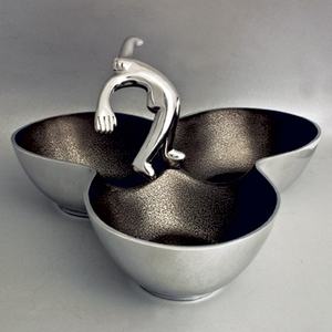 Beau bol à chocolat en métal fabriqué à la main avec finition dorée idéal pour les festivals, les mariages et la décoration intérieure - Product Image 6