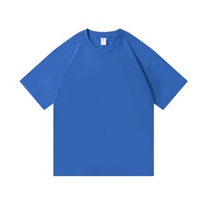 T-shirt pour hommes décontracté de haute qualité en coton surdimensionné épais à épaules tombantes 220GSM T-shirt vierge brodé T-shirt personnalisé pour hommes - Product Image 3