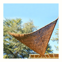 COCONUT FIBER SAIL SHADE COIR MAT SOLEIL SÉCHÉ COIR SHADE SALES POUR USAGE EN EXTÉRIEUR FILS DURABLES
