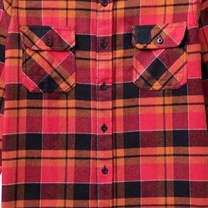 Chemises en flanelle pour hommes aux derniers designs, logo/couleur personnalisés, respirantes, confortables, de haute qualité, avec anti-froissement - Product Image 2