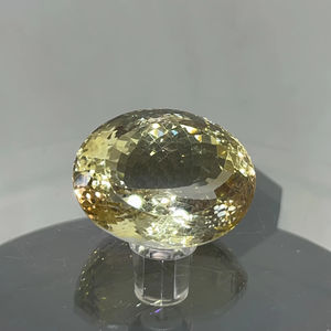 ซิทรินสีทองธรรมชาติ 28x22 มม. รูปทรงวงรี คุณภาพดีที่สุด พลอยหลวมสำหรับทำเครื่องประดับ - Product Image 1