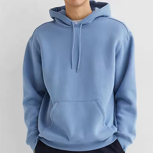 High Quality Solid Customized <b>Men's</b> Hoodie Color Long Sleeve Breathable Oversized Comfortable Private Label Hoodie <b>for</b> <b>Men</b> - Product Image 3