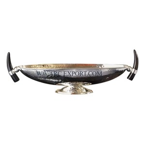 Bol rond en corne de buffle de qualité supérieure, fait main, design admirable, pour servir les aliments sur la table de cuisine, au prix le plus bas - Product Image 4