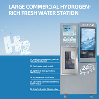 Système RO portable électrique CAMAZ CMZ 5625 en acier inoxydable, station de remplissage d'eau hydrogénée 2000ppb AEM PEM pour extérieur