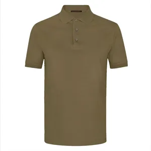 Kontrast Farbe hochwertige Freizeitkleidung Stil Polo-Ausschnitt 100 % Baumwolle Kurzarm-Polo-Shirts