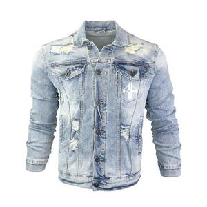 Chándal de Mezclilla de Invierno con Cuello Alto, Color Personalizado, Servicio OEM/ODM, 100% Algodón de Alta Calidad para Hombre - Product Image 2