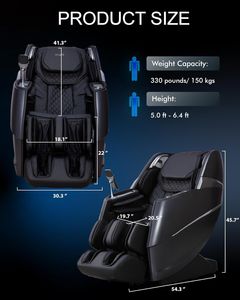 Sillones de Masaje Totalmente Automáticos Recién Mejorados, Riel SL, Uso Doméstico Inteligente, Masaje Corporal Completo, Modelo de Cápsula Espacial de Gravedad Cero - Product Image 2
