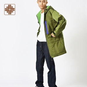 Waterproof Zipper Men's Eco-Friendly Insulated Heavy Hooded Winter <b>Coats</b> for Evenings Out - Product Image 2