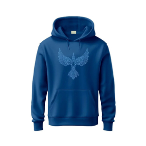 Sudadera con capucha de impresión digital de algodón grueso personalizado de alta calidad ODM OEM para invierno estilo de calle 3D moderno y elegante cálido - Product Image 3