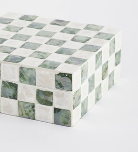 Handicafted Mother of Pearl <b>Storage</b> <b>Box</b> Capiz Shell Mosaic <b>Decorative</b> Organizer Luxury Home Decor <b>Box</b> - Product Image 4