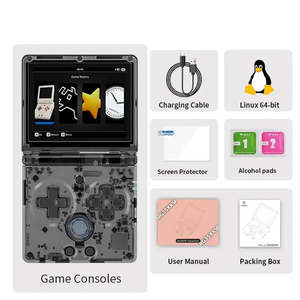 เครื่องเล่นเกมพกพา ANBERNIC Retro Console พร้อมหน้าจอ 7 นิ้ว และหน่วยความจำ 64GB  รองรับเกม 10000 เกม  พร้อมการเชื่อมต่อ Wi-Fi - Product Image 5