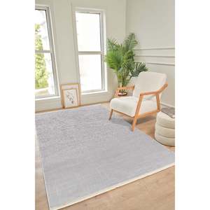 Alfombra Moderna Netline BE008 Bereket 100% Acrílica, Antideslizante, Fácil de Limpiar, Duradera, Color Beige, para Sala de Estar o Dormitorio, 80x200cm - Product Image 3