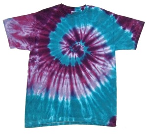 Camiseta Tie Dye Multicolor para Adultos, 100% Algodón, Manga Corta, Verano, Casual, Suave, Personalizada, Hecha en Pakistán - Product Image 4