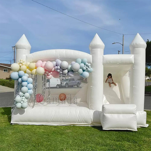0.55mm Commercial Grade <strong>White</strong> <strong>Bounce</strong> <strong>House</strong> Inflatable <strong>White</strong> Wedding Bouncy Castle Party Hire Bouncy <strong>House</strong> Slide Combination - Product Image 3