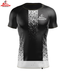 Camiseta de Compresión Rashguard de Manga Larga para Hombre, Sublimada Personalizada, para MMA, BJJ, con Protección Solar UPF50, Transpirable, para Boxeo, Muay Thai, Playa y Surf - Product Image 1