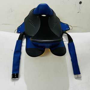 Sillín inglés ligero de diseño personalizado para resistencia de caballos con gamuza de cuero genuino y árbol de fibra a bajo precio disponible - Product Image 5