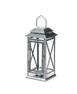 Linterna decorativa hecha a mano para restaurante, farol totalmente metálico para velas de boda, diseño elegante - Product Image 2