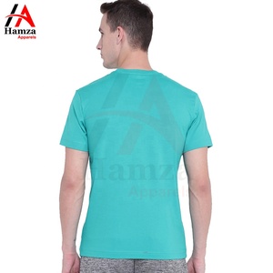 เสื้อยืดสีฟ้าน้ำทะเลแบบพรีเมี่ยมสำหรับผู้ชายผ้าคอตตอนเนื้อนุ่มระบายอากาศได้ดีผ้า100% เป็นมิตรกับสิ่งแวดล้อมผ้าแห้งเร็วสวมใส่สบายเนื้อผ้า220 GSM - Product Image 3