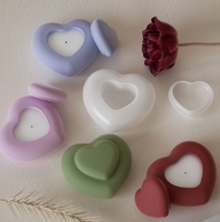 Moule en silicone jetable Kaixuan DIY pour boîte de rangement et bougie, forme irrégulière, écologique, résistant au congélateur