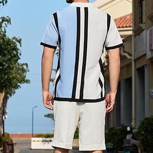 Polo de golf informal de primera calidad para hombre, corte holgado, manga corta, ropa de oficina, camiseta polo para hombre, subida por Dress Sports - Product Image 5