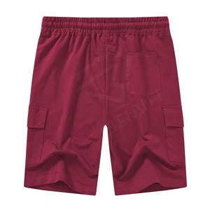 Pantalones Cortos Cargo de Pana para Hombre, Estilo Urbano, 100% Algodón, Multibolsillos, Casuales, Diseño Sólido, Impermeables, Personalizados OEM - Product Image 5