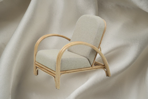 Sillón de Ratán Moderno Ankara en Oferta, para Uso en Exteriores, con Cojín Cómodo, Diseño Elegante para Apartamentos, Hoteles y Villas, Ideal para Relajarse - Product Image 2