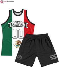 Uniforme de Baloncesto Personalizado de Alta Calidad, Jersey sin Mangas, Transpirable, 100% Poliéster, Impreso, OEM, ODM, Sublimación - Product Image 1