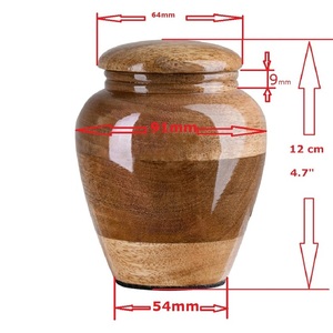โกศใส่ศพทำจากไม้โกศใส่ศพทำจากไม้โกศสำหรับงานศพ - Product Image 2