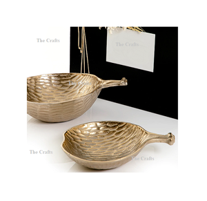 Juego de dos tazones para servir de aluminio color plata, tamaño personalizado, tazón para chocolate a precio de mayoreo. - Product Image 3