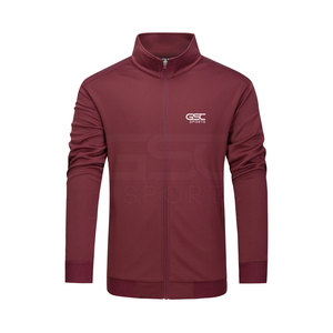 Moda hombre polar Casual cálido Zip Up chándal conjuntos de dos piezas chaqueta con cremallera + Pantalones traje hombres chándales - Product Image 2