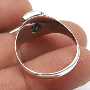 Anillos hechos a mano de piedras preciosas de topacio místico semiprecioso Natural, anillo de promesa de Plata de Ley 925, regalo para ella, joyería de moda de diseñador - Product Image 4