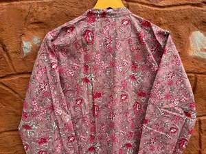 Nouvelle Collection d'été robe en chaîne imprimé floral bloc femmes longue robe femmes bureau travail robe léger confort vêtements de nuit longue - Product Image 3