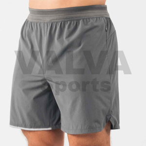 Shorts de planche pour hommes de haute qualité Shorts de sport personnalisés Fitness Gym Casual Solid Pattern Eco-Friendly Bodybuilding Wholesale - Product Image 2
