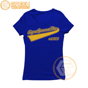 Camiseta personalizada Sigma Gamma Rho para mujer, ropa de hermandad, Jersey de algodón, camiseta transpirable de alta calidad, ropa griega para mujer - Product Image 3