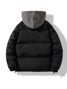 Diseño de Sublimación Personalizado, Chaqueta de Plumón Blanca de Alta Calidad, Cálida, Impermeable, de Secado Rápido, con Capucha, Holgada, para Invierno y Actividades al Aire Libre - Product Image 5