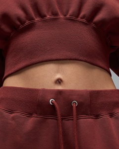 Sudadera corta de entrenamiento de manga larga Lisa para mujer, jersey con estampado personalizado, ropa de calle, logotipo bordado, Yoga, gimnasio, entrenamiento - Product Image 5