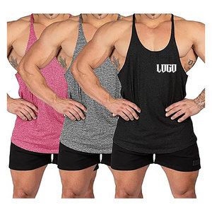 Sweat Wicking Gym Stringer Débardeurs Pour Hommes Fitness Stringer Respirant Workout Débardeur Du Pakistan Pour Les Amoureux De La Gym - Product Image 1