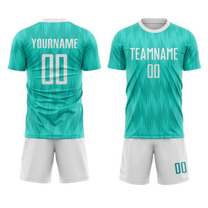 Uniforme de fútbol en blanco liso hecho a medida al por mayor 2025, conjuntos sublimados de entrenamiento de equipo, uniforme de fútbol, diseño con servicio OEM - Product Image 1