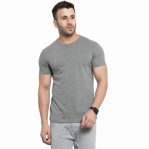 T-shirts de sport respirants de couleur grise, vêtements de sport pour la salle de sport, vêtements de course à pied, vêtements de sport pour l'entraînement, t-shirts de fitness pour hommes adultes - Product Image 1