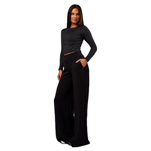 Custom Women Fleece 390GSM Heavyweight <b>Jogger</b> Sweat Pants for Women <b>Jogger</b> Pants Thick Oversize Trendy Baggy <b>Jogger</b> Sweatpants - Product Image 4