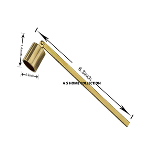 High Quality Brass Antique Design Cylindrical <b>Shape</b> <b>Candle</b> Snuffer Wholesale <b>Candle</b> Extinguisher - Product Image 5