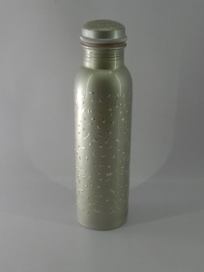 High Quality Eco-Friendly Classic <b>Copper</b> <b>Drinking</b> Water <b>Bottle</b> with Lid Customizable Logo and Shape - Product Image 2