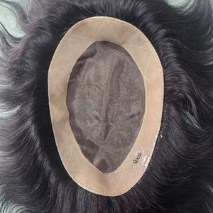 Peluca y Tupé Mono Base para Hombre de Cabello Remy Indio Taz Hair - Suave, Ligero y Ecológico - Product Image 1