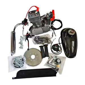 50/60/80/100cc 2 Stroke Bicycle Gas Engine Electric Bicycle Mountain Pocket Bike Complete Engine Set Motor